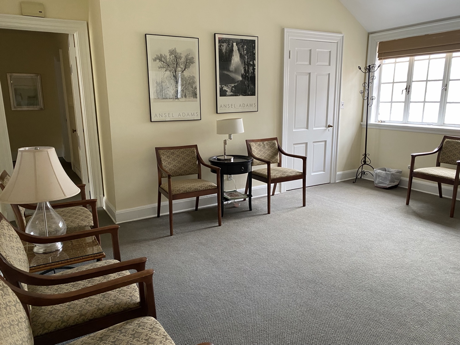 Shared second-floor waiting room